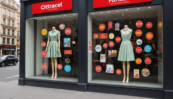 Attirez vos clients avec des stickers vitrine soldes amusants